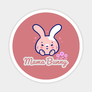 Mama Bunny Easter Magnet